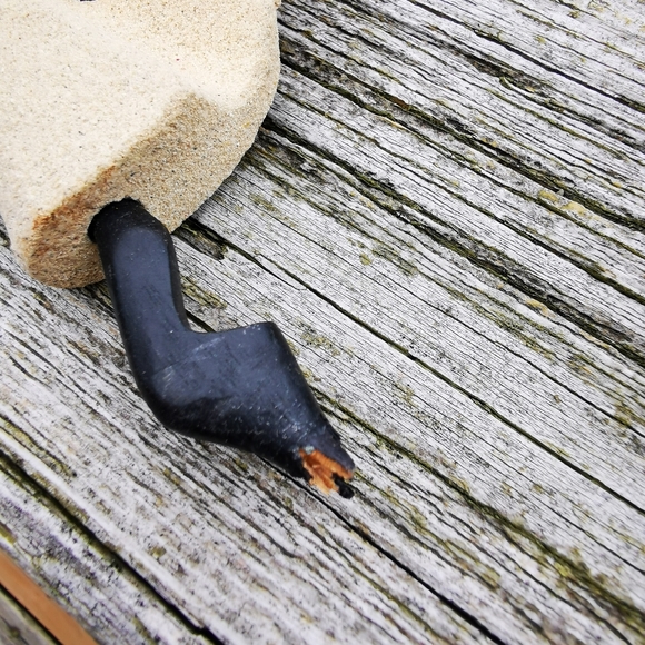 Carved Wood Dancing Couple #2 - Picture 3 of 10